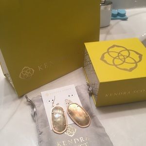 Kendra Scott Rose gold earrings